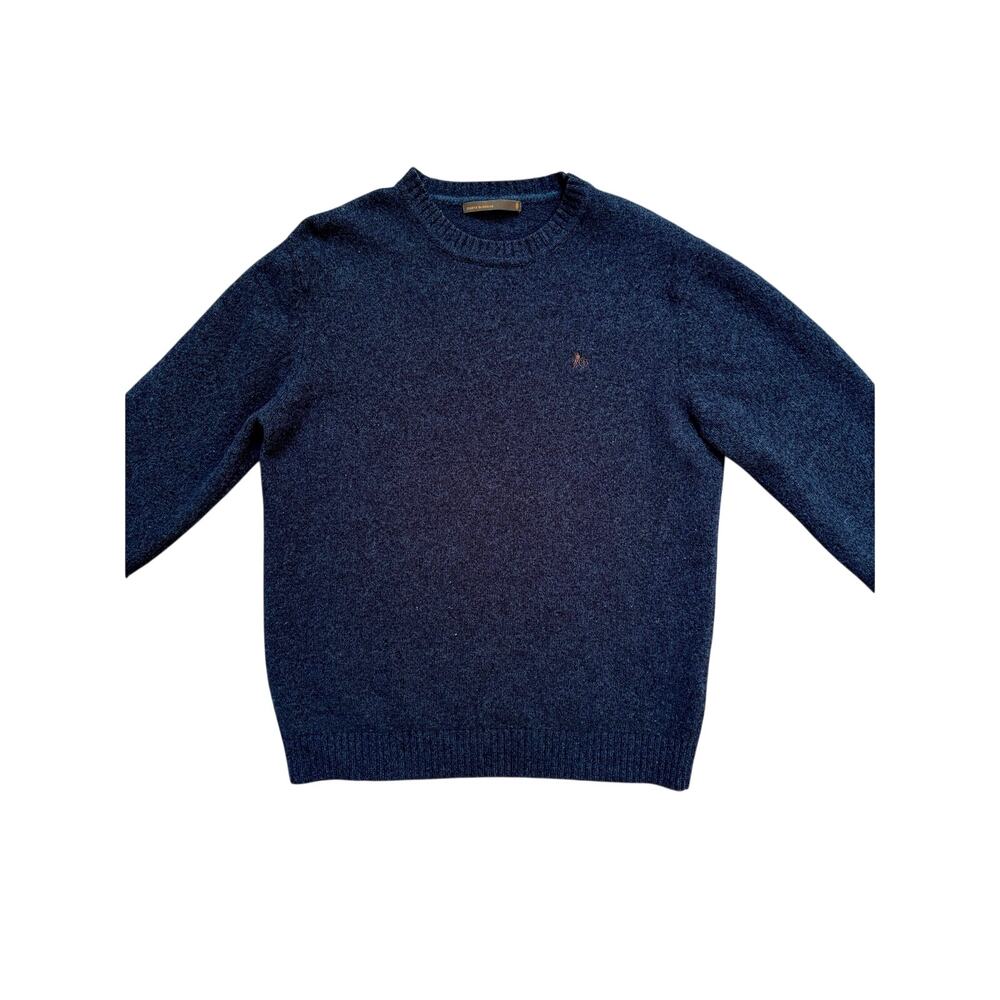 Carte Blanche Navy Crewneck Sweater, Size M (100)